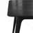 Dining Table Solid Wood Legs, Black-492367345