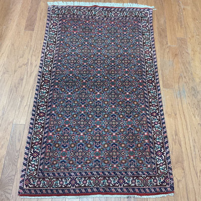 Tapis en laine bidar fait à la main