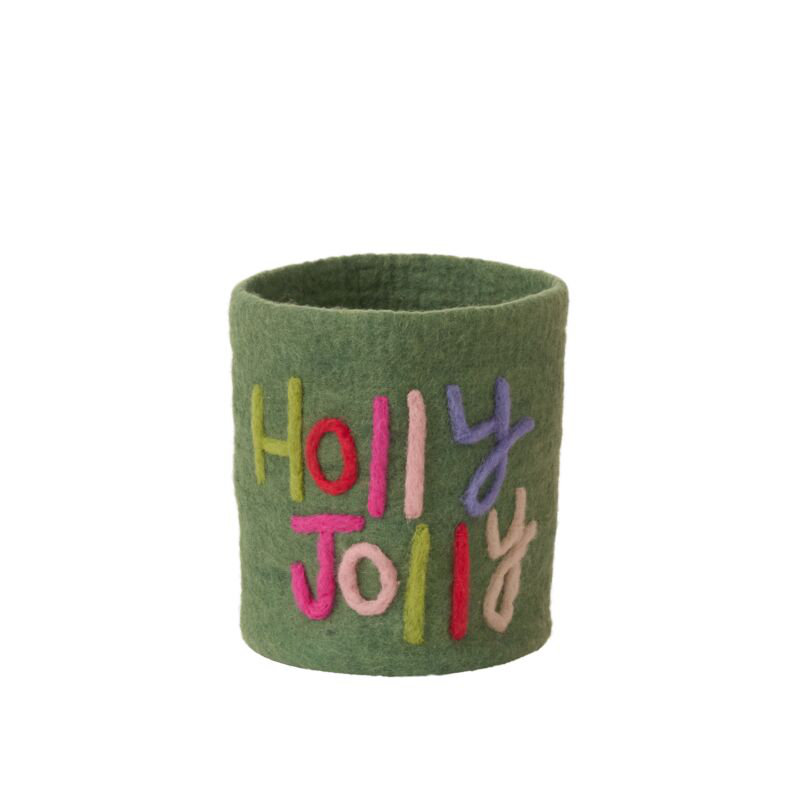 Cache-pot en feutre 7,5 po x 8,25 po