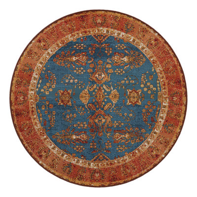 Indoor/Outdoor Traditional Area Rug