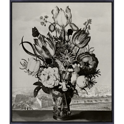 Once upon a Bouquet Framed Painting