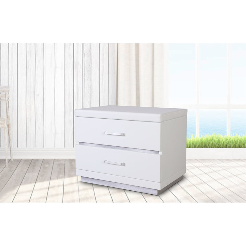 Kyng 24'' W Nightstand, White