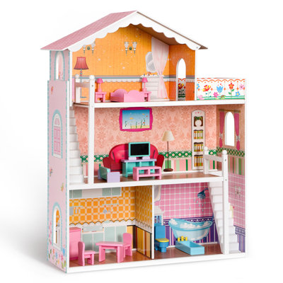 Kids Wooden Dollhouse