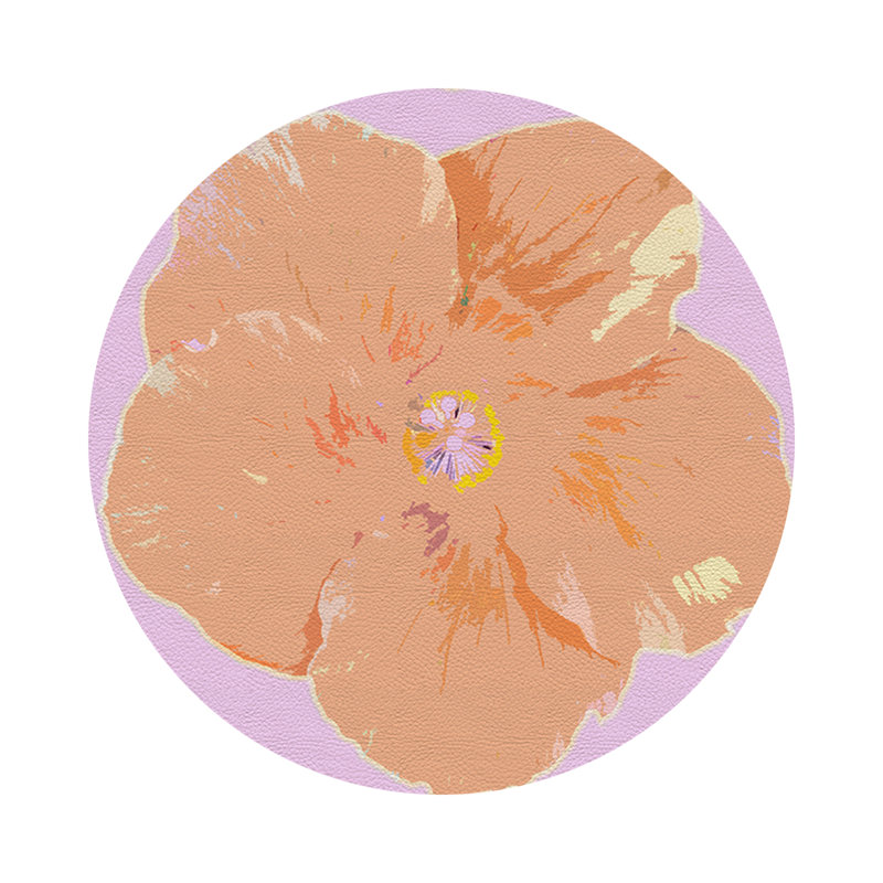 Napperon Hibiscus, Lilas