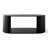 Levian Oval 47.5" Storage  Floor Shelf Coffee Table