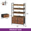 146cm H x 80cm W Metal Ladder Bookcase-73377194