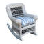 Chaise berçante pour enfant avec coussin-10336201-10336202