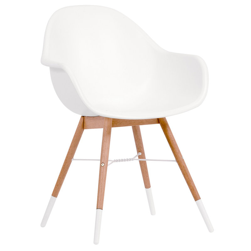Como Solid Wood Outdoor Dining Armchair