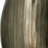 9.5X5.5X12" Aluminum Layered Chisel Oval Vase