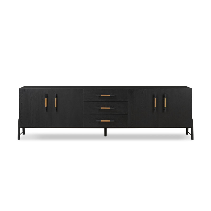 Rosedale Media Console, Black