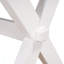 Ensemble de 3 tables de salle à manger en bois rustique avec 2 bancs rembourrés-192392341-192392343