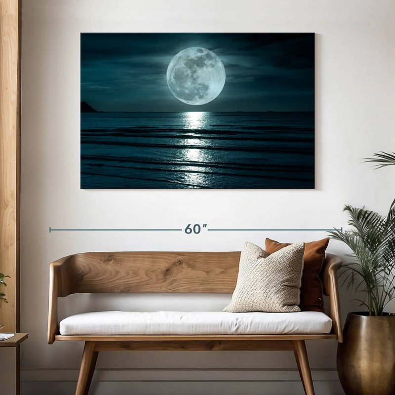 Oberle Big Moon, 32" H x 48" W