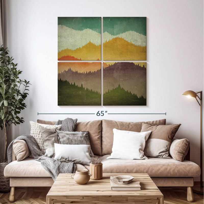 Alvord Vast Mountain View, 45" H x 45" W