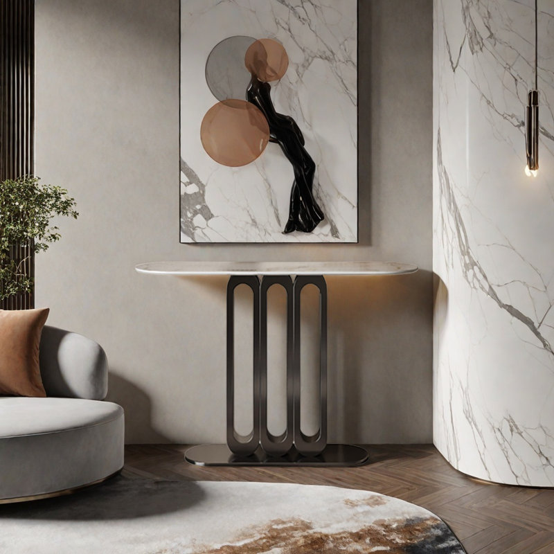 Console Modern Minimalist Art, H 33,86 po x l 47,24 po x P 13,78 po