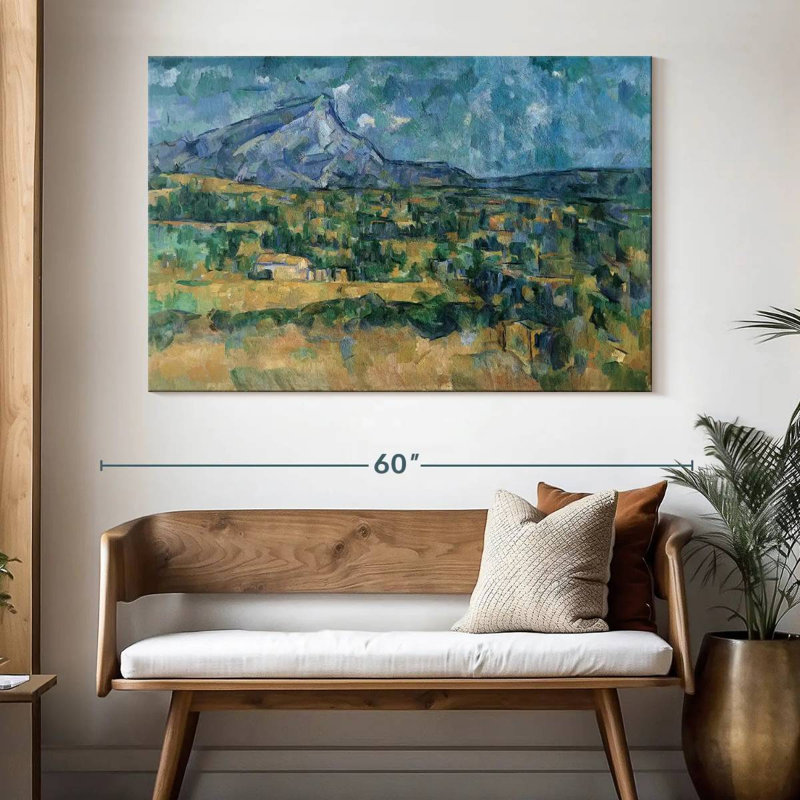 Alvord Mont Sainte-Victoire, H 34 po x l 51 po