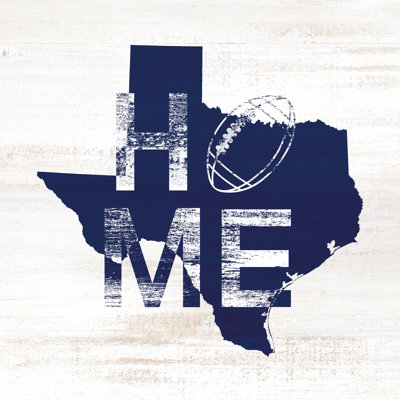 Home Football Cowboys - Wrapped Canvas Print