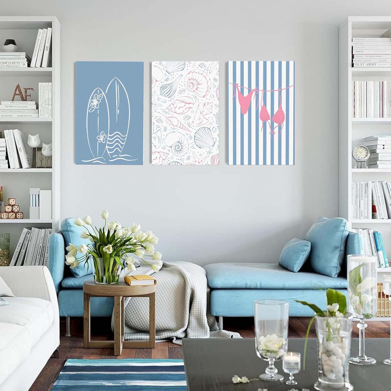 3 Piece Wrapped Canvas Print