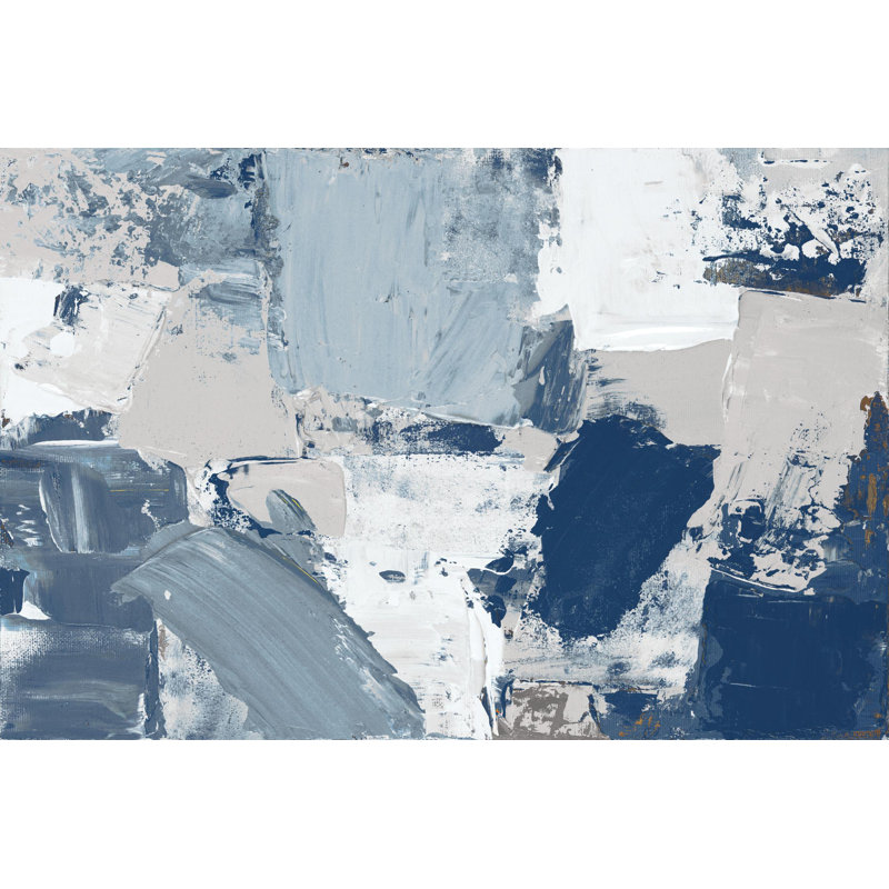 «Blue Combo», reproduction d'art sur toile géante 84 po x 54 po, H 48 po x l 72 po x P 1,5 po