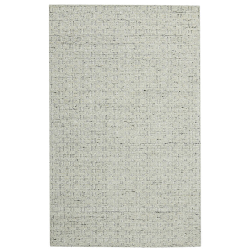 Sire Wool Geometric Indoor Rug, Rectangle 2' x 3'