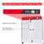 Armoire à réchaud en acier inoxydable 25x15x24in