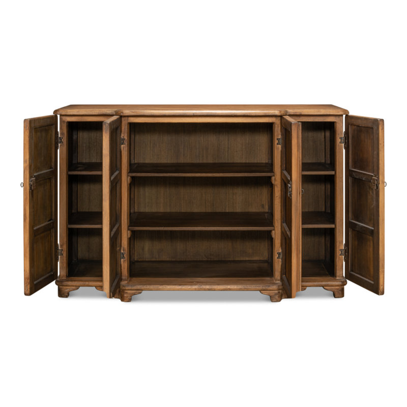 Entree' 63'' W Solid Wood Sideboard - Thumbnail 4