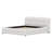 Upholstered Platform Bed With Modern Silhouette-1552166828