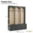 Hall Tree With Retro Hooks And 3 Drawers-1737482850