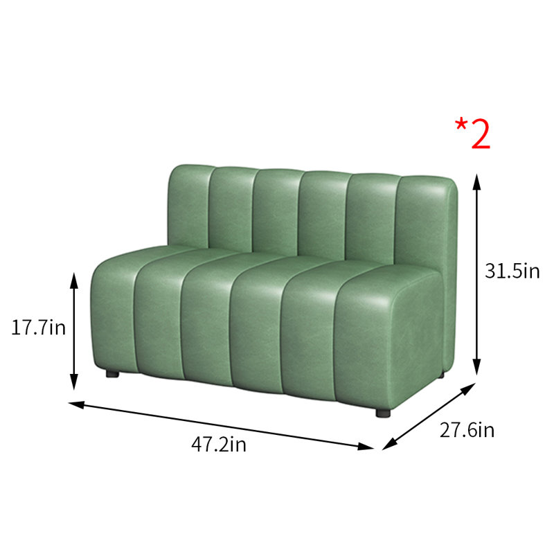 Banc de rangement pour restaurant Bistro