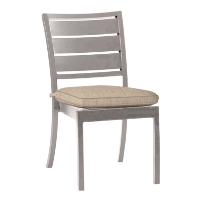 Charleston Wrought Aluminum Outdoor Side Chair