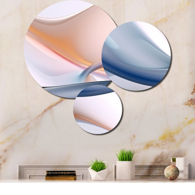 Abstract Wall Decor on Metal