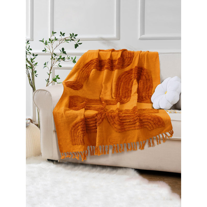 Wave Tufted Throw
