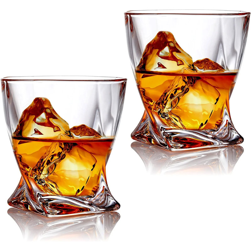 Janilee 10oz. Stainless Steel Whiskey Glass Set
