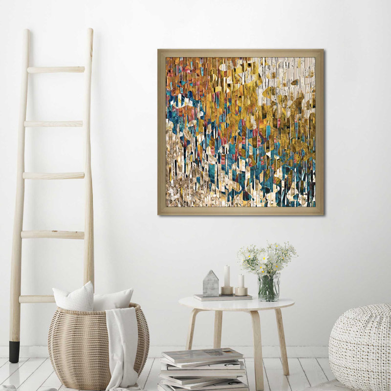 «Cleansed From All Sin, 1 John 1: 7» par Mark Lawrence, reproduction d'art, Encadrement champagne