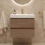 Meuble-lavabo simple mural 24 po avec surface solide avec trop-plein, 24 po, pré-assemblé-303615349-303615351-330642045