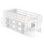 Lit mezzanine simple simple avec tablettes, tête de lit et escalier-85228872