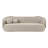 92.5" Taupe Textured Performance Velvet Sofa-1365666508