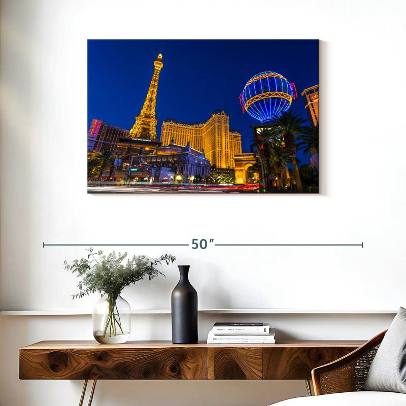 Ravi Las Vegas Paris Lights, H 24 po x l 36 po