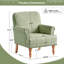 Upholstered Wooden Armchair-1598955421