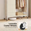CD006 102cm Rolling Portable Wardrobe-125083541