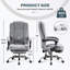 Fauteuil de massage avec chauffeur et repose-pieds