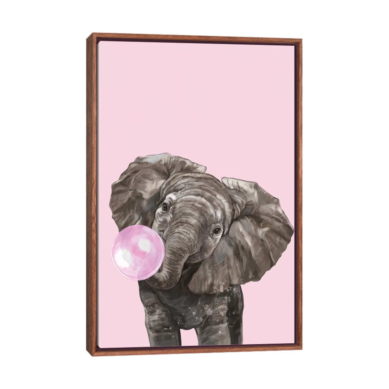 Animals, Classic Wood Framed Canvas, 48" H x 32" W x 1.5" D