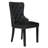 Tufted Upholstered Leather Dining Parsons Chairs-1047791401