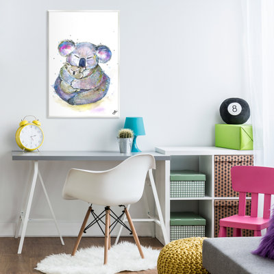 Plaque murale «Cuddly Koalas Wildlife» par Marc Allante