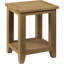 Nutmeg Solid Wood Frame End Table