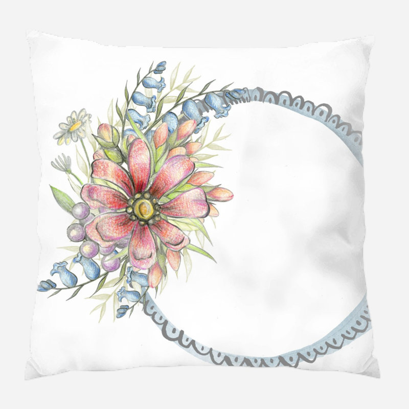 Housse et insert de coussin carré extérieur Miltona, Microsuède, Intérieur