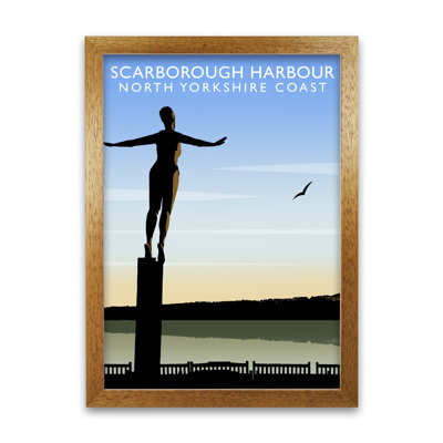 Scarborough North Yorkshire Coast by Richard O'Neill - Single Picture Frame Print