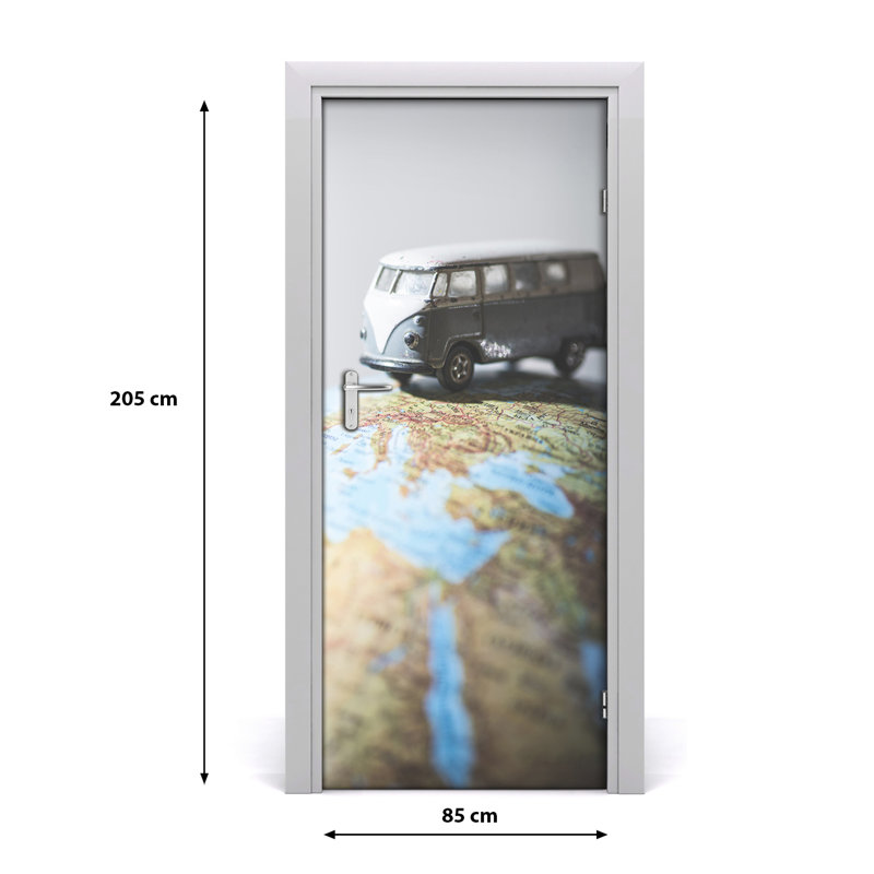 Van The World Door Decal
