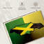 Drapeau de la Jamaïque sur toile-247079227
