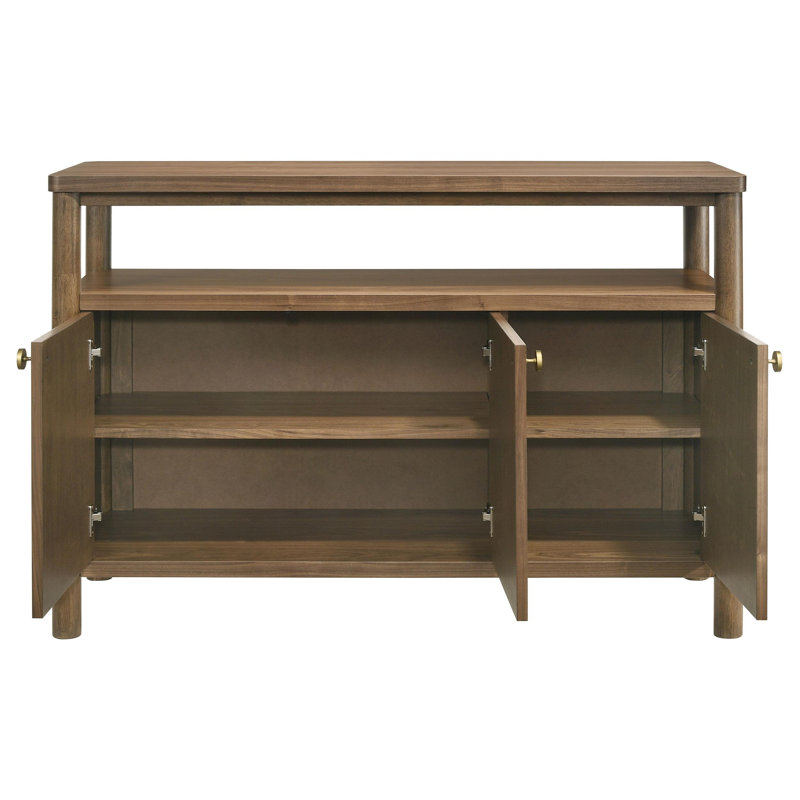 Buffet damier noyer 52 pouces Buffet