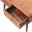 Table basse Sonata, 4 tiroirs, pieds nordiques, brun châtaignier-247929011